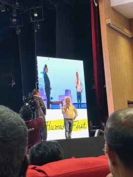 MET VINEET NAYAR SIR IN Chennai Today for Humans First, Machines Second